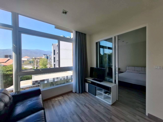 The corner 1bedroom Condo Chiang Mai for rent/ให้เช่าคอนโด ห้องมุม ไพร์มสแควร์ ใกล้นิมมาน 